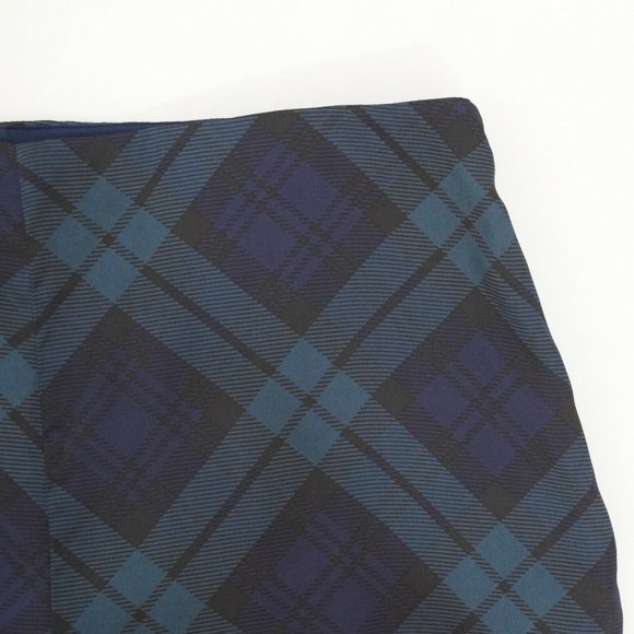 ❌SOLD❌Ralph Lauren Dark Plaid Silky Wide-Leg Pants - Picture 2 of 4